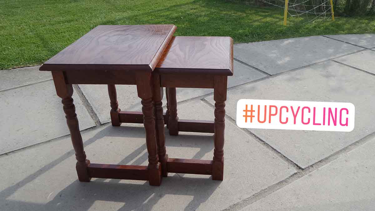 upcycling a nest of tables