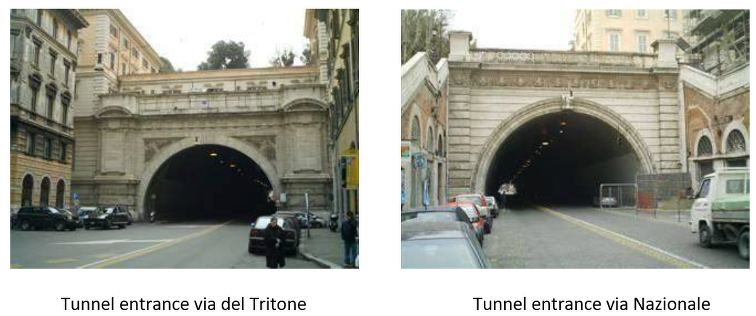 Umberto Tunnel (before)