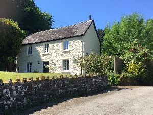 Tintern Abbey Cottage view from Driveway