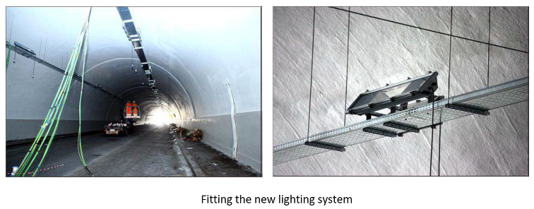 Fitting the Tunnel with Improved Lighting