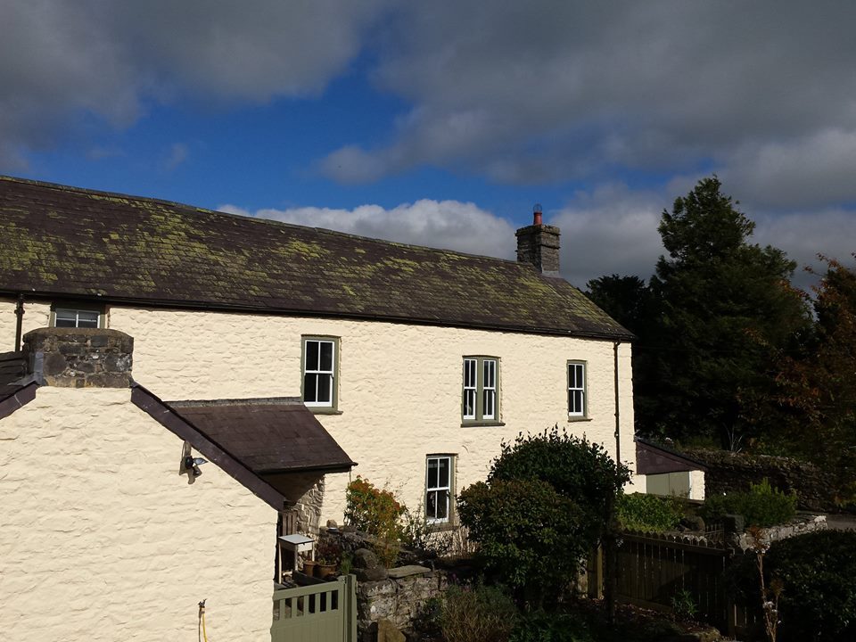 Earthborn Silicate Masonry on old cottage building