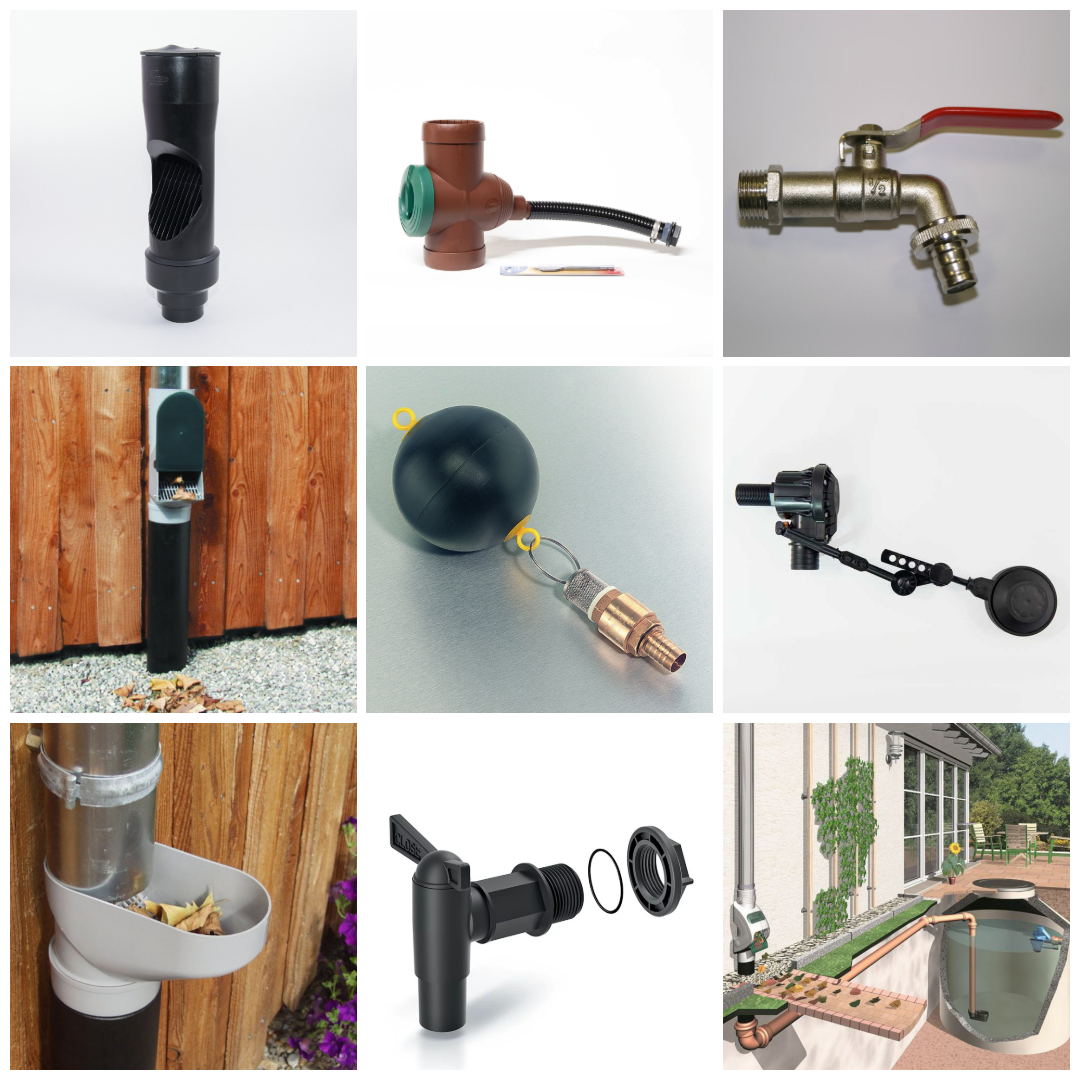 Rainwater Harvesting Kits & Accessories from Celtic Sustainables