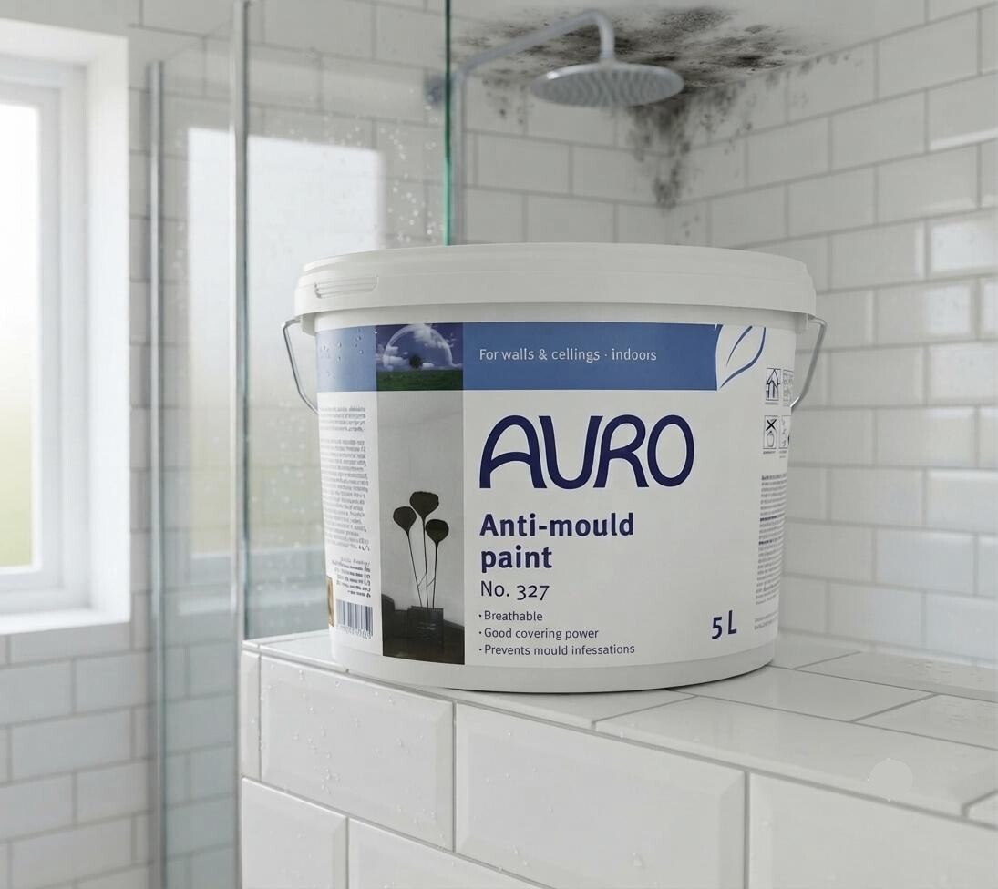 Auro 327 Natural Anti mould Paint For Interior Walls, Bathrooms and Kitchen Paint