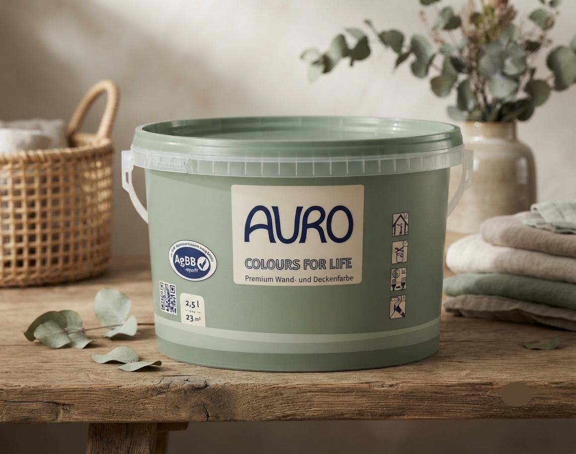 Auro 555 Colour Emulsion for Interior Walls and Decor