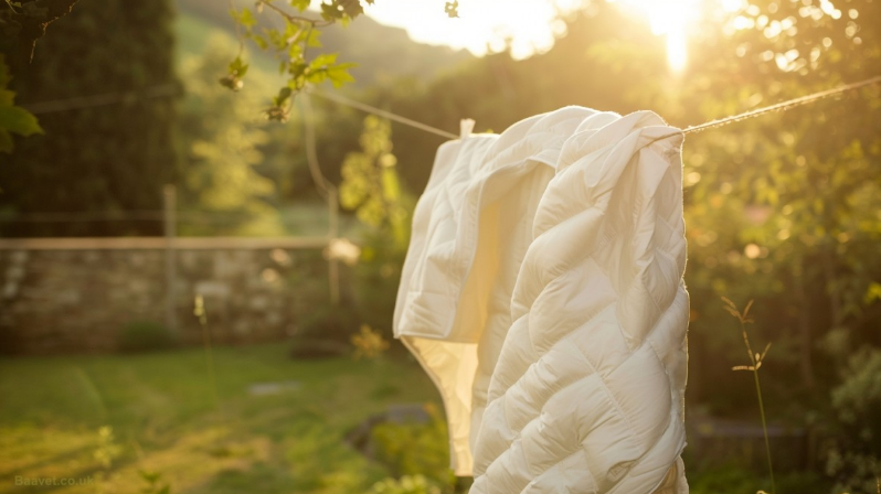 Wool Baavet Duvet Hanging on the washing line spring 2026
