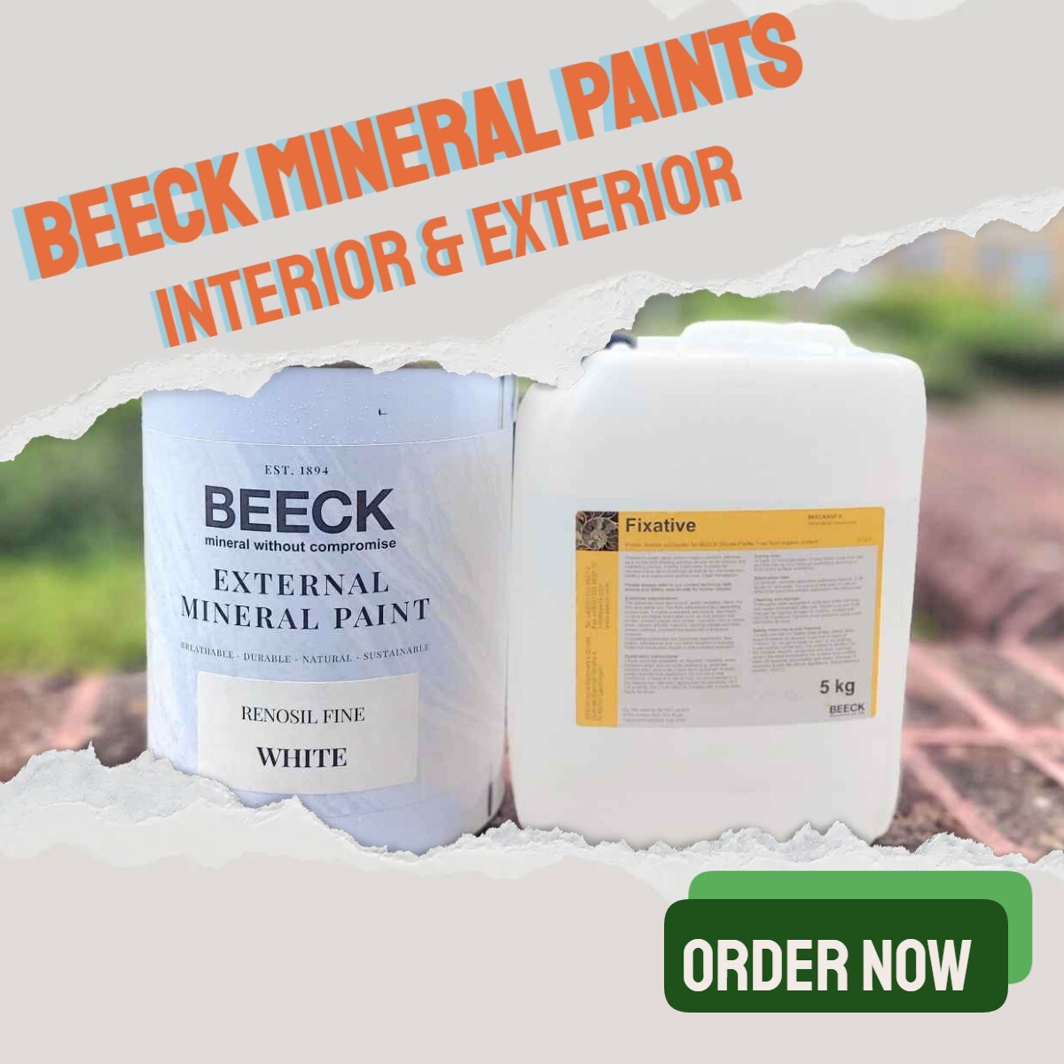 Beeck Silicate Paint Now available at Celtic Sustainables