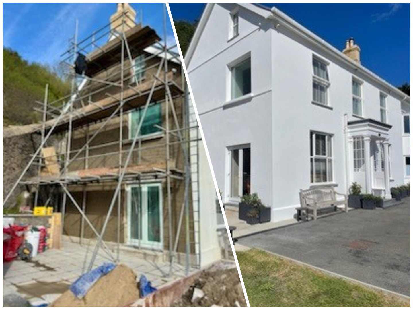 Keim Soldalit Render Paint on Coastal Property