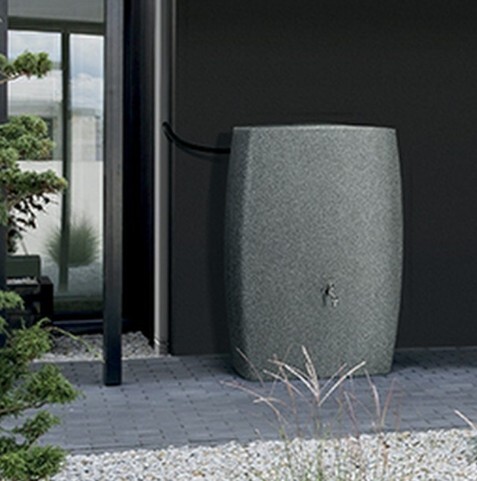 Boxy 270L Modern Water Butt - 270 Litres - optional planter