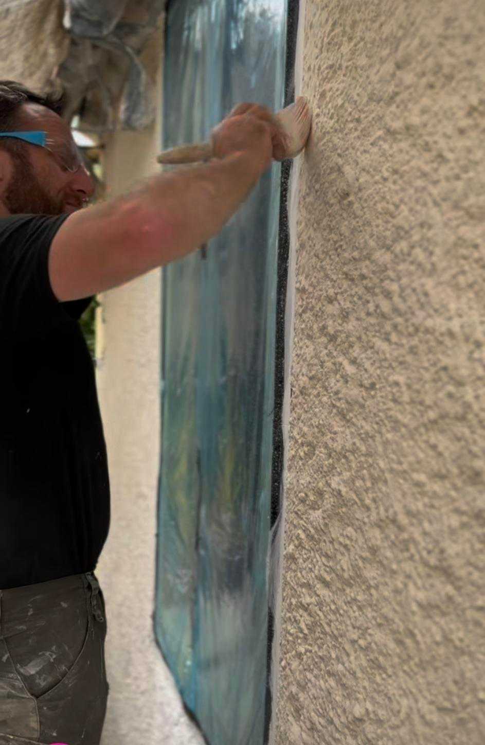 Brad LakeDistrict Property Renovator using Light Yellow Ochre Pigment Limewash