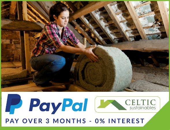 Paypal Pay in 3 now available at Celtic Sustainables