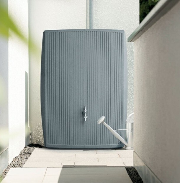 Concrete 200L Narrow Water Butt