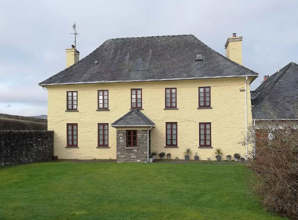 Cribarth Keim Silicate Paint Yellow Masonry Paint Walls Exterior