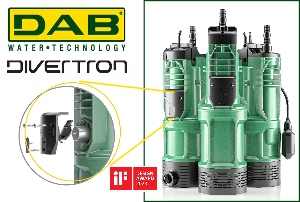 New and improved DAB Divertron water pumps