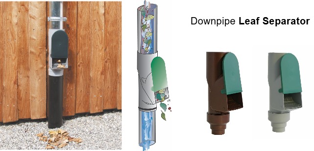 Downpipe Leaf Separator