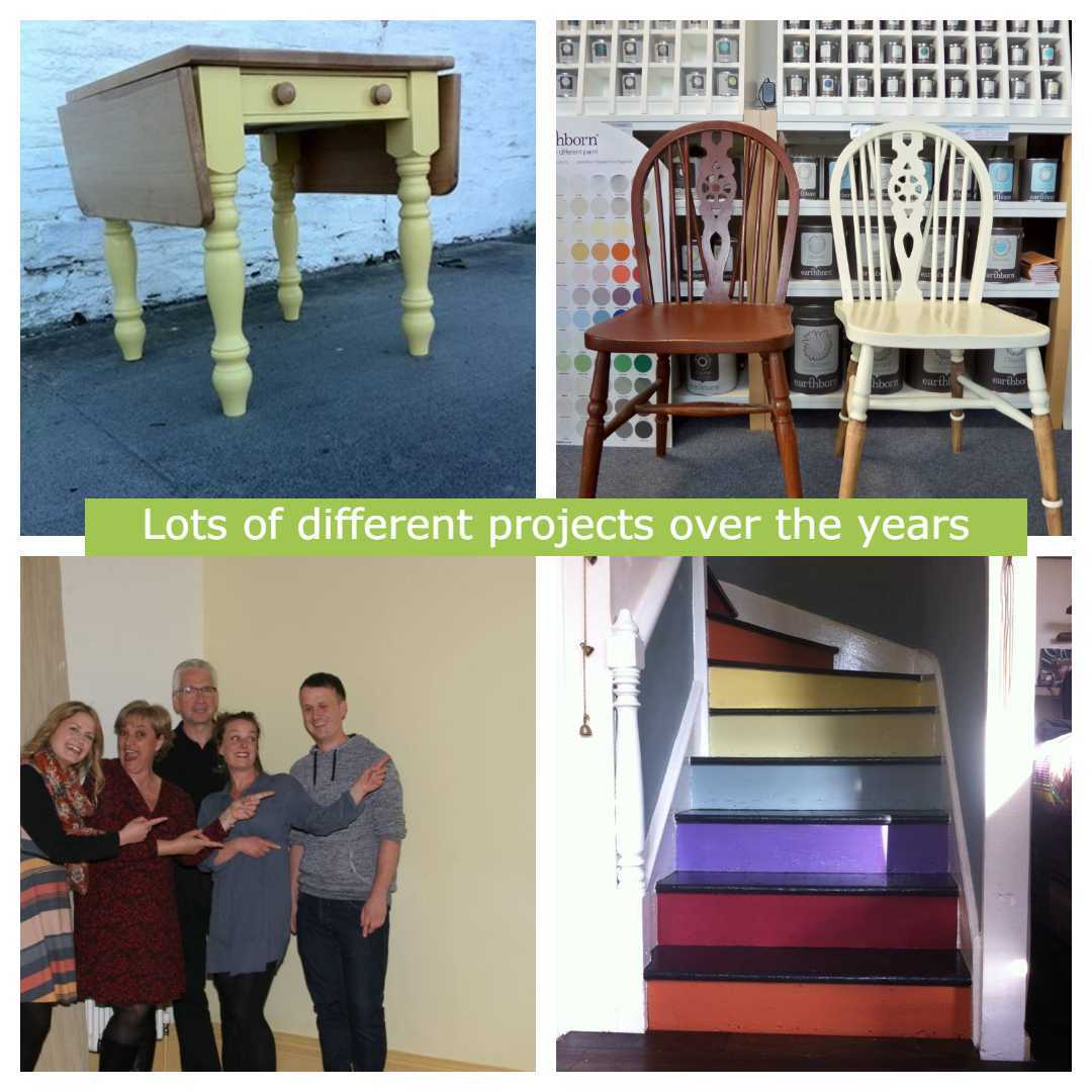 Projects with Earthborn paints by Celtic Sustainables