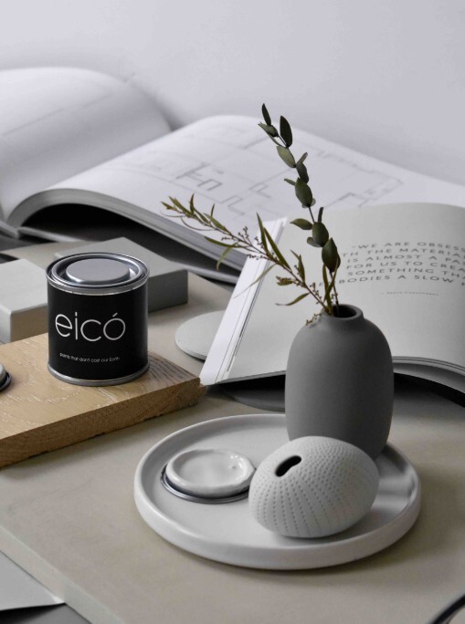 Eico paints Matt Emulsion Samples Available from Celtic sustainables