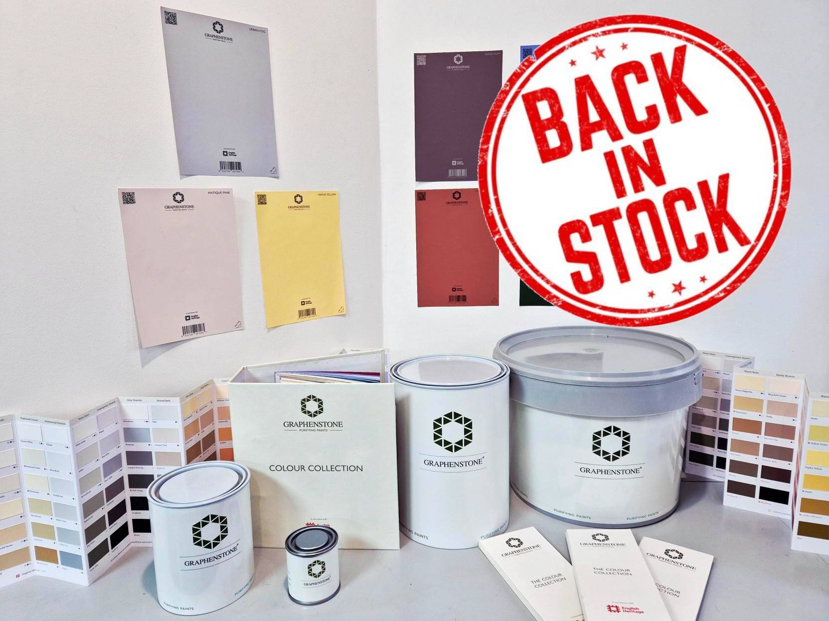 Graphenstone Eco-Friendly Interior and Exterior Paints mixed in house - Back in stock!
