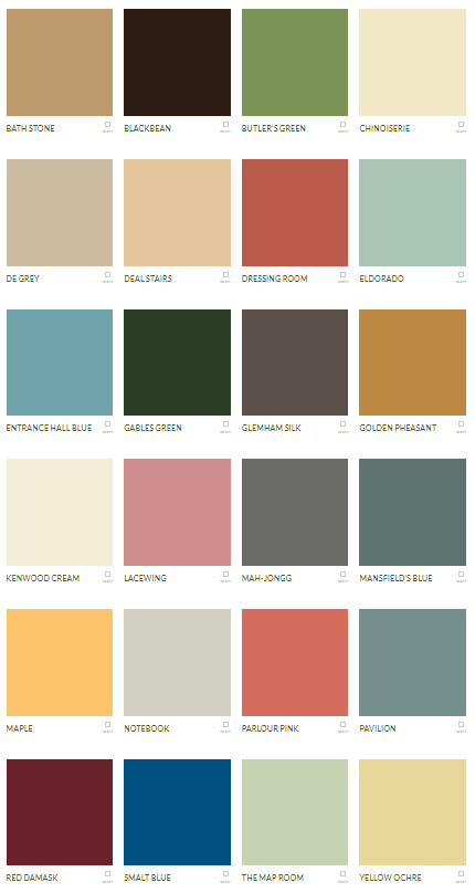 Graphenstone's 24  new paint colours created in partnership with English Heritage