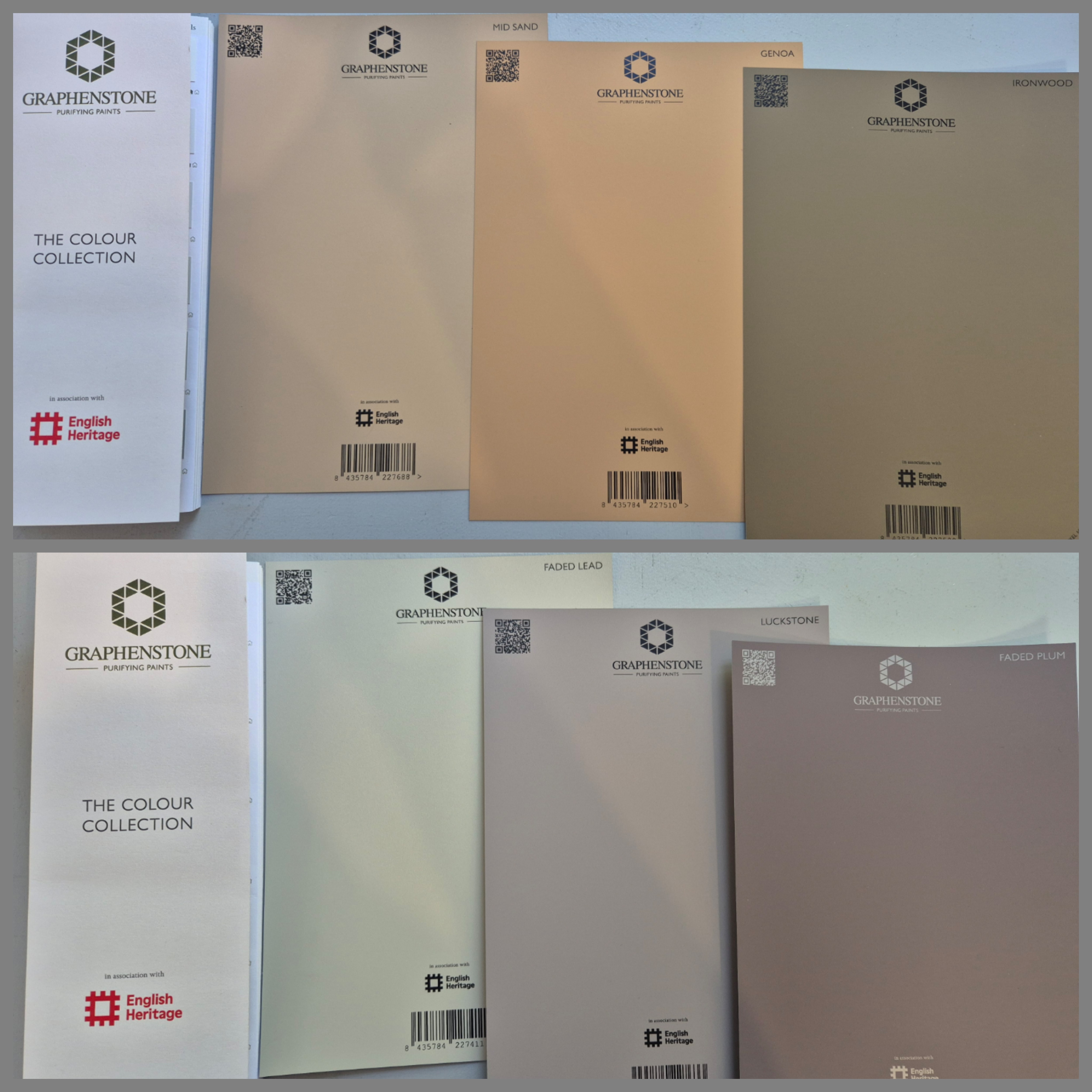 Graphenstone Gradient Colour Options For Interior Design