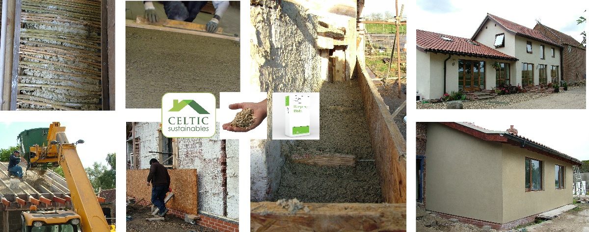 Illustrating some of the different ways to build with Hempcrete in the UK