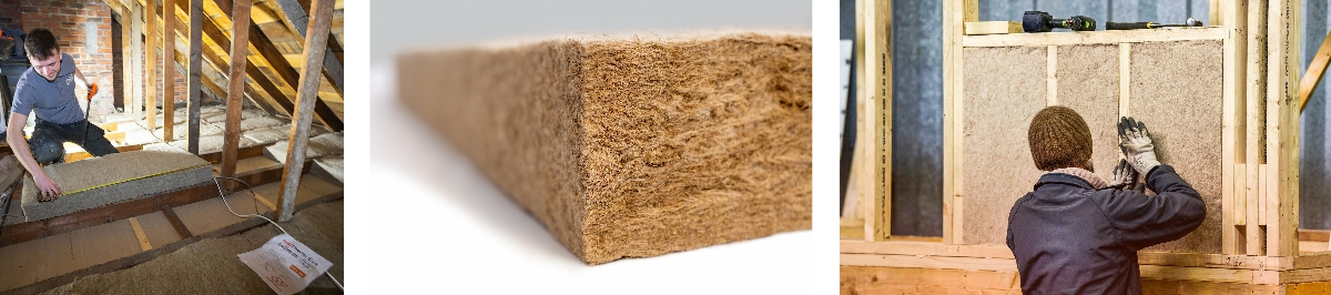 IndiTherm Hemp Insulation. UK grown and manufactured