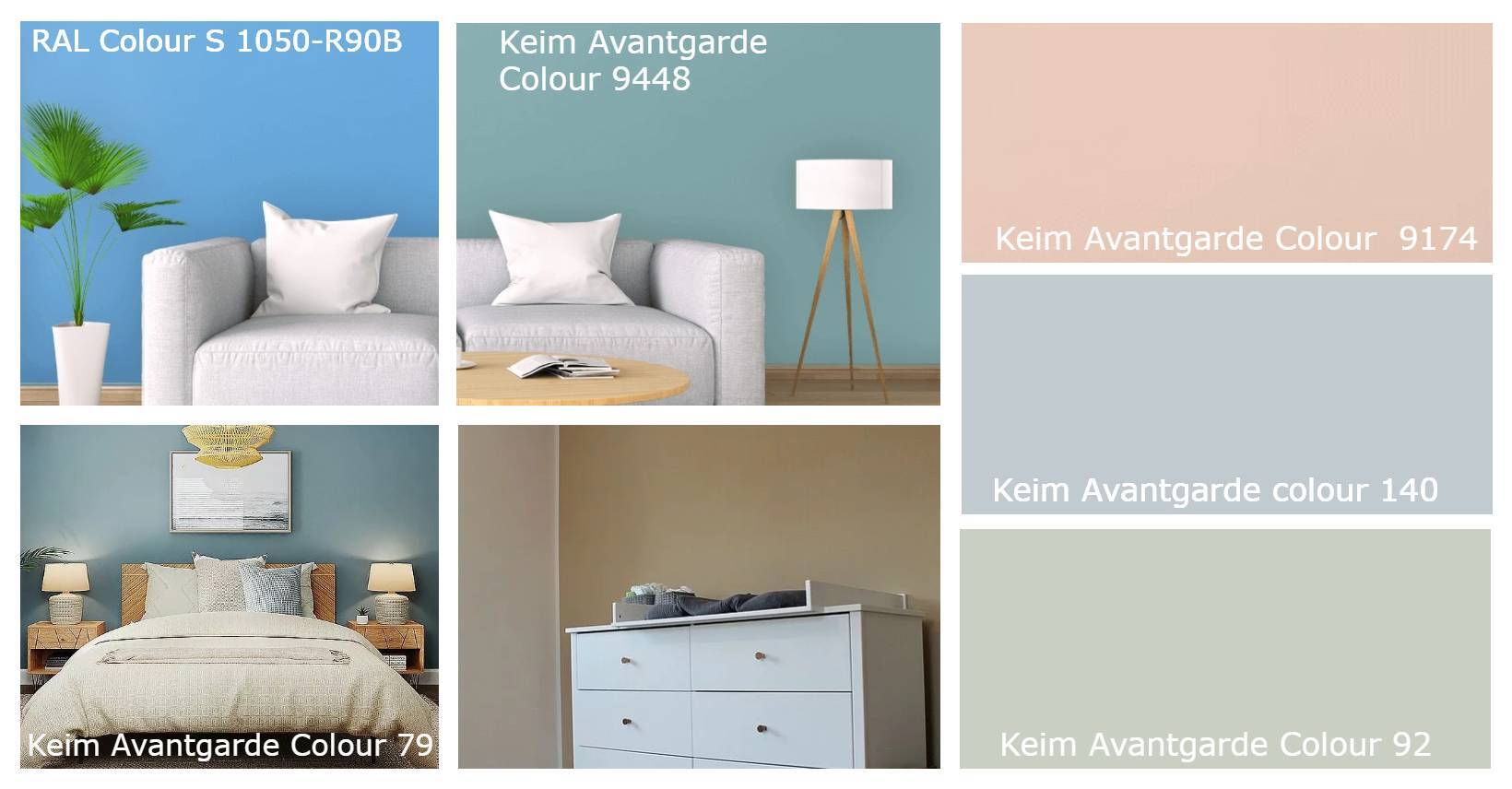 Keim Trending Colours for childrens bedrooms 2026