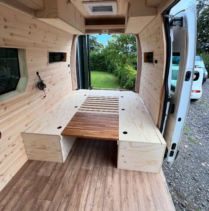 Bespoke Campervan converions using supasoft insulation