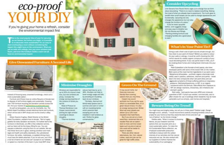 Eco-Proof Your DIY - My Weekly Magazine - Home Decor Advice and Guidance on Paints
