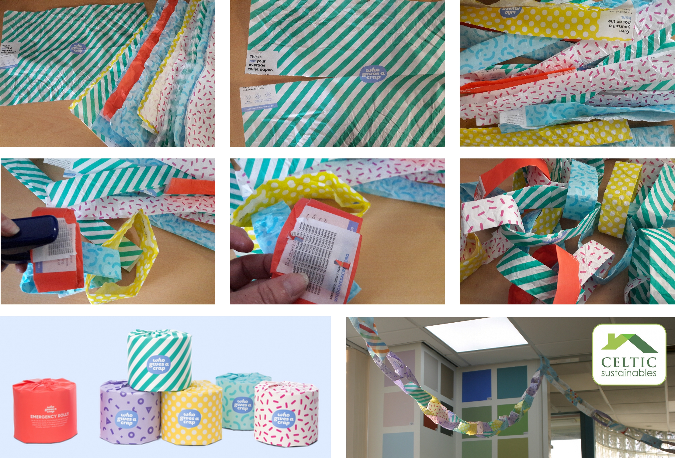 How to make a paper chain