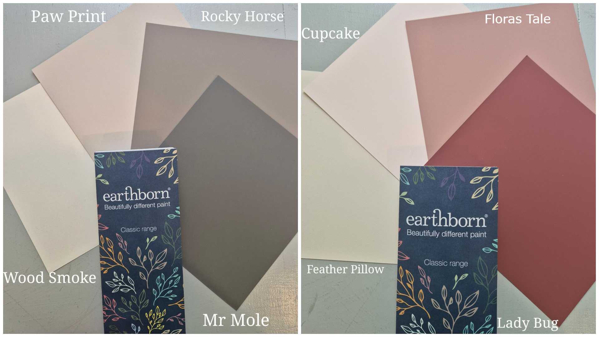 Gradient paint ideas from Earthborn Claypaints