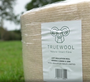 TrueWool Loft Insulation 100% pure wool.