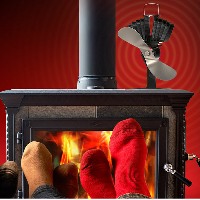 Wood Stove Eco Fan