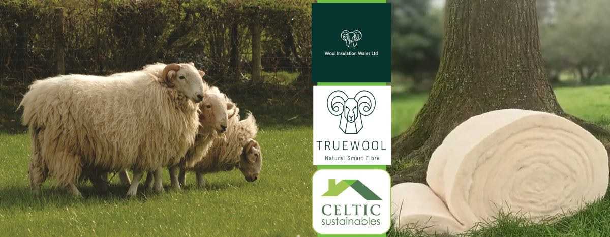 TrueWool Loft Insulation made from 100% pure, 100% traceable british wool